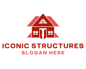 Red House Structure logo design