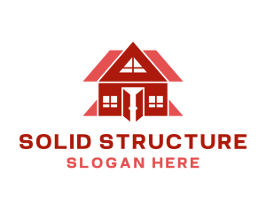 Red House Structure logo design