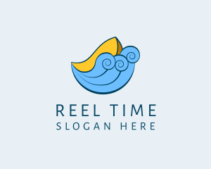 Ocean Fisherman Boat logo