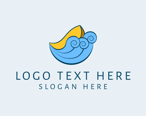 Ocean Fisherman Boat logo