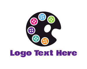 Color - Button Color Palette logo design