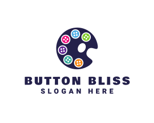 Button Color Palette logo design