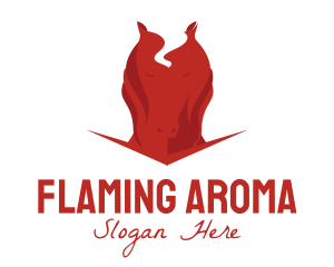 Red Horse Flame logo