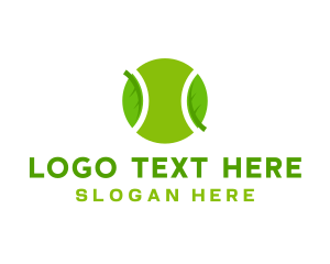 Eco Tennis Ball logo design