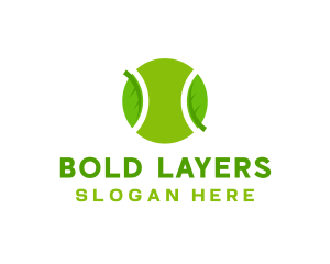 Eco Tennis Ball logo design