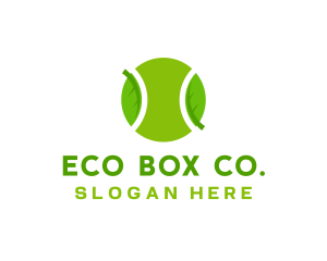 Eco Tennis Ball logo design