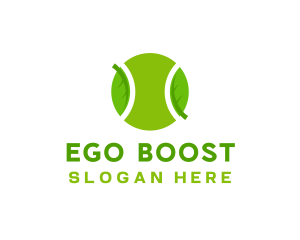 Eco Tennis Ball logo design