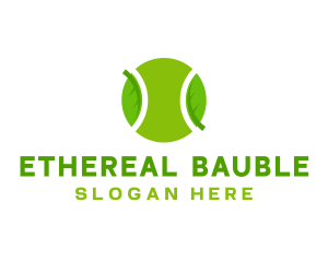 Eco Tennis Ball logo design