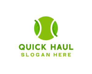 Eco Tennis Ball logo design