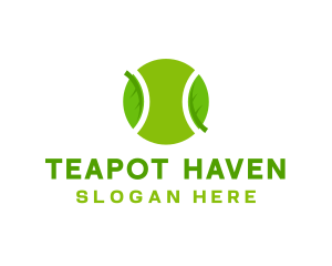 Eco Tennis Ball logo design