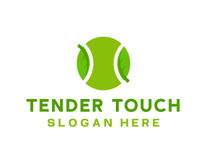 Eco Tennis Ball logo design