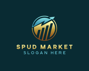 Trading Stock Market logo design