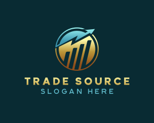 Trading Stock Market logo design