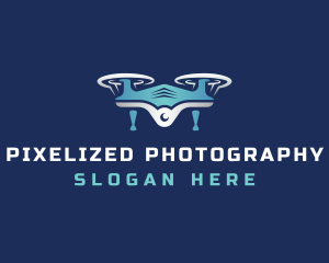 Drone Aerial Surveillance logo design