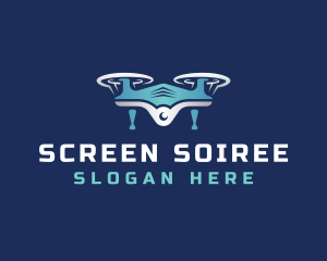 Drone Aerial Surveillance logo design