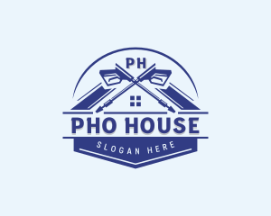 Cleaner Pressure Washer logo design