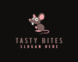 Cute Pest Rat logo