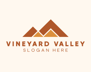 Outdoor Mountain Valley  logo design