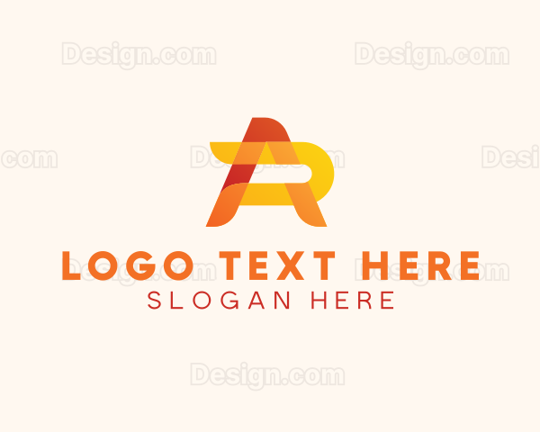 Generic Business Monogram Letter AP Logo