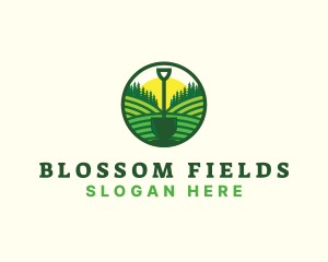 Field Shovel Landscaping logo design