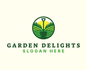 Field Shovel Landscaping logo design