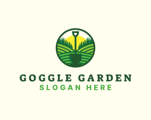 Field Shovel Landscaping logo design