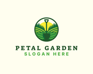 Field Shovel Landscaping logo design