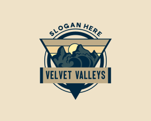 Mountain Forest Camping logo design