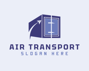 Violet Freight Container logo design