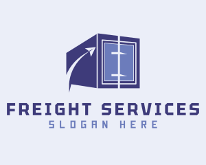Logistics Freight Container logo
