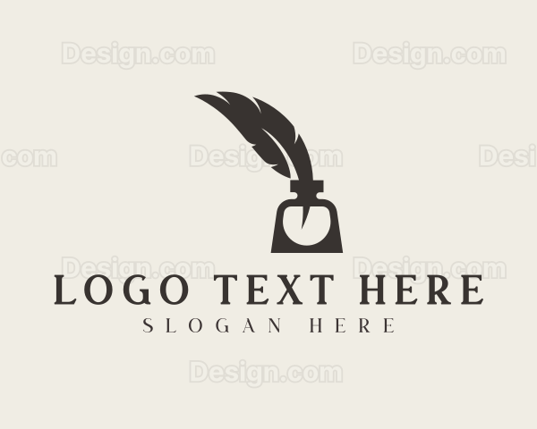 Feather Quill Ink Logo