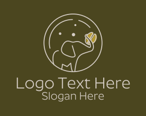 Elephant Coffee Bean  logo