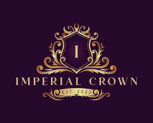 Royalty Monarch Crown logo design