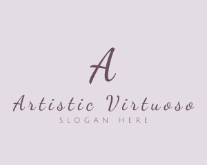 Feminine Cursive Beauty Company logo design