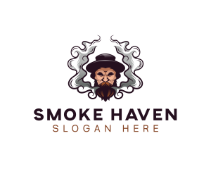 Smoke Beard Cigarette logo