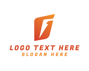 Shape - Modern Lightning Shape Letter G logo design