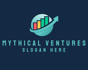 Investment Stocks Arrow logo design