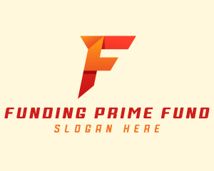 Modern Startup Brand Letter F logo design