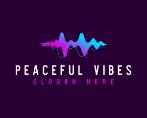 Audio Sound Waves logo design