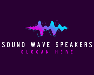 Audio Sound Waves logo design