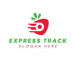 Fast Fruit Delivery logo design