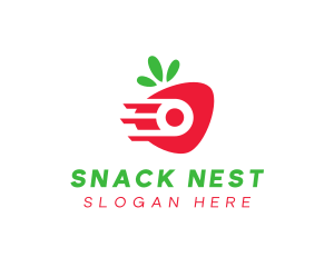 Fast Fruit Delivery logo design