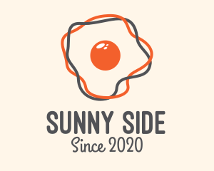 Egg Sunny Side Up logo design