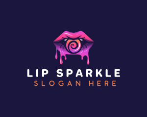 Sexy Erotic Lips logo design