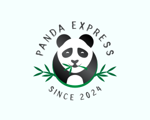 Panda Bear Animal logo design