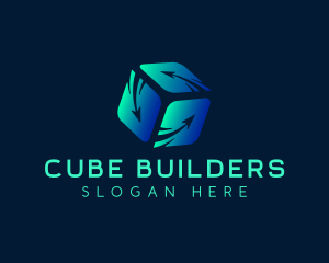 Cube Tech Software logo design