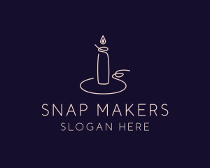 Candle Lighting Spa logo design