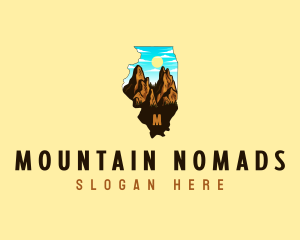 Mountain Nature Illinois logo design