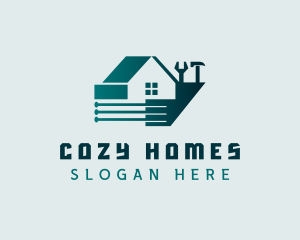 Home Construction Tools logo design