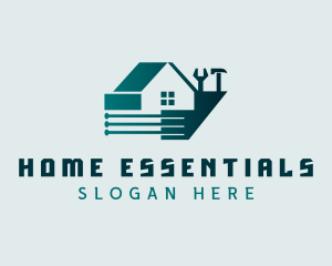 Home Construction Tools logo design